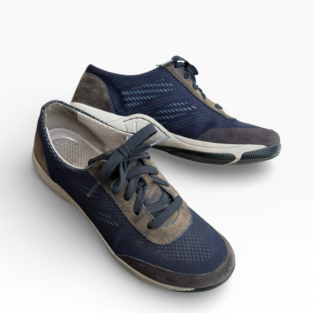 Dansko Hayes Women's Lace Up Comfort Sneakers Navy Grey EU 38 US 7.5 - 8 - Picture 12 of 15